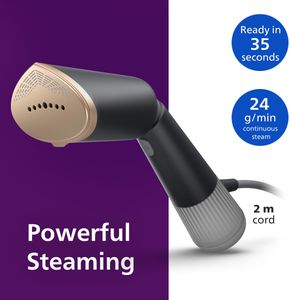 Philips 5000 Handheld Garment Steamer – Charcoal Gray