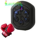 Electronic Boxing Machine Smart Music Boxing Machine Boxing Machine Boxing Machine Performance Tester with Boxing Gloves Music and Lights Connected via Bluetooth for Training at Home and in the Gym