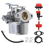 SYOWADA 632107 Carb Replacement For Toro 421 521 522 524 622 724 Series 34001 34002 38035 38040 Snowblower, 640105 Carburetor Replacement For Tecumseh Hs50 Hsk40 Hsk50 Hssk40 Hssk50 Hssk55 Lh195Sa