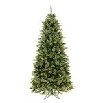 Vickerman Christmas-Trees, PE/PVC, Unlit, 7.5'