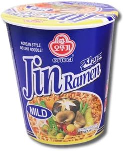 Ottogi Jin Ramen Mild Noodles Cup, 65 g