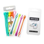 HICKIES Tie-Free Laces (1.0) - Neon Rainbow Multicolor