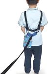 Walking Harness for Older Children with Quick Grab Handle and Adjustable Tether for Autism Special Needs ADHD Safety Teens Harness with Pouch Autism Awareness Straps