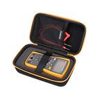 RLSOCO Carrying Case for Fluke 117/101/115/116/114/113/177/178/179/233 Digital Multimeter -Yellow