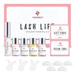 Bestauty Professional Lash Lift Kit, Eyelash Perm Kit, Tools for Lash Lift Eyelash Extensions and Curling, Semi-Permanent Curling Perming Wave Suitable for Home Salon