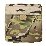 Molle Side Plate Pouch Set Fit 6”x6” Side Plate 1000D Nylon Adjustable Tactical Plate Pockets Utility Protect Pockets Military Accessories Small Tool Pouch Waist Bag