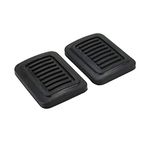 ANP PUAUTO Brake and Clutch Pedal Pad Rubber Covers Compatible with 82-93 Dodge Ram （2 Pcs）