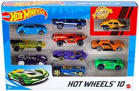 Hot Wheels 1:64 Scale Toy Car or Truck, Race, Sport & Rescue Vehicles for Play or Display (Styles May Vary)