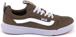 Vans Men's Range Exp Trainers, Mesh Gothic Olive White, 10 US