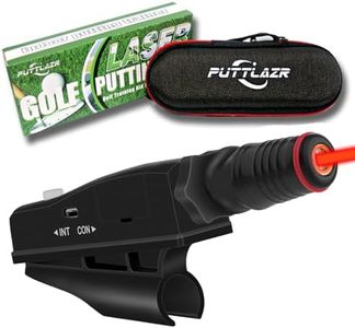 Indoor Golf Training Aid, Golf Putting Trainer for Perfect Alignment Tool, Red Line Putt Pro, Golf Gift for Men, Golf Accessories for Men