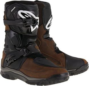 Alpinestars 3410-1746 Mens Belize Drystar Oiled Leather Boot (Brown, 10)