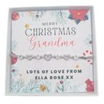 Grandma Gran Granny Nan Nana Nanna Grandmother Christmas Gift Present Personalised Keepsake Ladies Her Women Bracelet