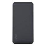 Belkin Pocket Power Bank 10000 mAh Fast Charger (Certified Safety) for iPhone 11, 11 Pro/Pro Max, XS, XS Max, XR, X, SE, 8/8+, iPad, Samsung Galaxy S10/S10+/S10e - Black