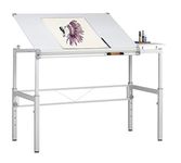 Studio Designs Graphix II Workstation, 30-Inch X 42-Inch, White/Gray 10210