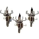 100 Grain Judo Broadheads with Sharp Pointy Arrowheads for Small Game Archery Hunting Arrows and Crossbow Bolts (6 Pack)