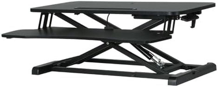 Artiss Desk Riser Laptop Standing Desk Height Adjustable Sit Stand Desks 80x40cm Table for Office Study Computer Workstation Home Use Portable Monitor 2-Tier Design