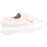 Superga Unisex 2750 Print Oxford Flat, White Avorio-Pink Sk, 5 UK