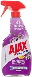 Ajax Lavender and Citrus Multipurpose Spray N Wipe Cleanser 500 ml