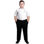 INSAFIANS Boys Full Elasticated Sturdy Fit School Pull Up Trousers | Generous Fit All Around Full Elastic Plus Fit Trousers (as8, Age, 15_Years, 16_Years, Plus, Black)