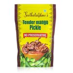 Seethalakshmi's Tender Mango Pickle 1kg Vadu Manga Palakkad Special, No Preservatives, Aam Ka Achaar, Midi Uppinkai