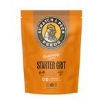 Scratch and Peck Feeds Cluckin' Good Starter Grit - 7 lbs - Gizzard Development Supplement for Baby Chicks and Ducklings - Crushed Quartzite/Granite