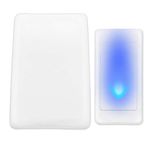 Wireless Doorbell 7 Color Lights Flash Music Doorbell Home Anti-interference Doorbell for Elderly Deaf Men Door