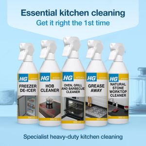 HG Oven, Grill & BBQ Cleaner – 500ml Powerful Degreaser