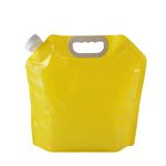 Syga 5 Liters Portable Collapsible Water Storage Tank Water Container Water Carrier Lifting Bag Camping Hiking Survival Kit Tool, Yellow