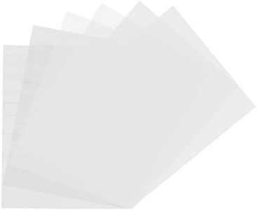 Diffusion Gels Filter Sheet Kit 15.7x19.6inches/ 40x50cm Photography Video Film Light Diffuser Roll for Led Flash Strobe Light, 6 Packs