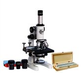 ESAW 2500x Student Compound Medical Microscope for Kids with 50 Prepared Slides (MM-02)