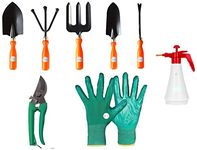 Kraft Seeds Garden Pressure Spray Pump (Assorted) and Kraft Seeds Gate Garden Spectacular Gardening Tools Set with Heavy Gardening Cut Tool and One Pair H