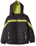 Amazon Brand - Jam & Honey Boys Quilted Winter Jacket with Detachable Hood | Age 2-12 Years