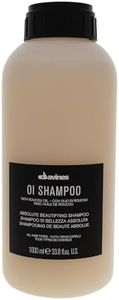 Davines Oi Shampoo White 1 L (Pack of 1) Pump Included