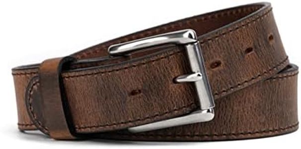 The Baron Leather Belt for Men | Made In USA | Men's Full Grain Leather Belt