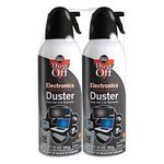 Falcon Compressed Gas (152a) Disposable Cleaning Duster 2 Count , 10 oz. Can (DSXLP)