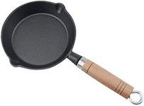 UPTALY 16 cm Mini Cast Iron Skillet