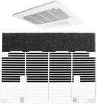 Dianrui RV for Dometic A/C Vent Cover Replacement with Filters Duo-Therm Air Conditioner Grille Replacement for Dometic 3104928.019 RV Interior Parts & Accessories