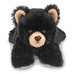 Bearington Lil' Smokie Small Plush Stuffed Animal Black Bear, 9 inches