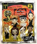 Cobra Kai Series 1 - 3D Figural Foam Bag Clip in Blind Bag - Strike First, Strike Hard, No Mercy Multicolored, Multicolored