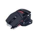 Mad Catz The Authentic R.A.T. 4+ Optical Gaming Mouse, Black