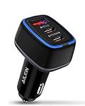 78W 3-Port USB C Car Charger, 2Pack