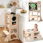 Woodure 4-in-1 Toddler Kitchen Step