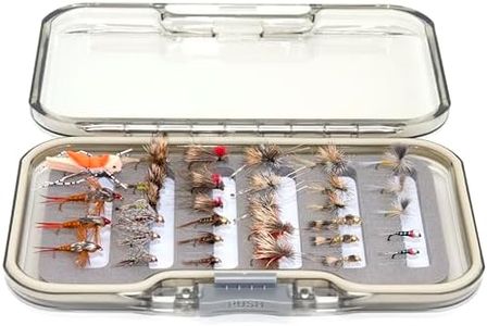 Outdoor Planet 32 Favorite Fly Fishing Flies Assortment | Dry Flies, Wet Flies, Nymphs Flies, Caddis Flies | Trout Fishing Lure