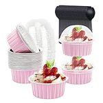 Jumbo Muffin Liners with Lids 50 Pa