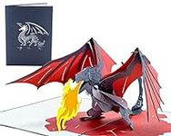 WOWPAPERART Dragon Fire - 3D Pop Up