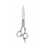 Ikonic Professional Pro Craft IKTK-105F Hair Cutting Scissor 6" – SUS440C Steel Shear, Mirror Silver Body, Ergonomic Handle, Key Adjust Screw – for Salon, Barber, Hairdresser, Styling,Personal Use