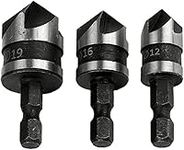 6Pcs Countersink Drill Bit, for Woo