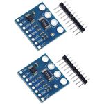 Hailege 2pcs INA226 I2C IIC Bi-Directional Current Monitoring Sensor Power Monitor Sensor with Alarm Function