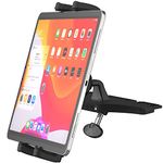 Tablet Holder Car CD Mount for 4-13" iPad & Phones, Cuxwill Universal Car CD Slot Player Tablet Stand for iPad Pro 12.9 10.5 9.7, iPad Air Mini, Samsung Galaxy Tab, Kindle Fire HD, iPhone, Galaxy Fold