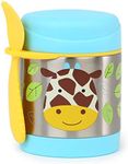 Skip Hop Baby Zoo Insulated Food Jar and Spork Set, Jules Giraffe